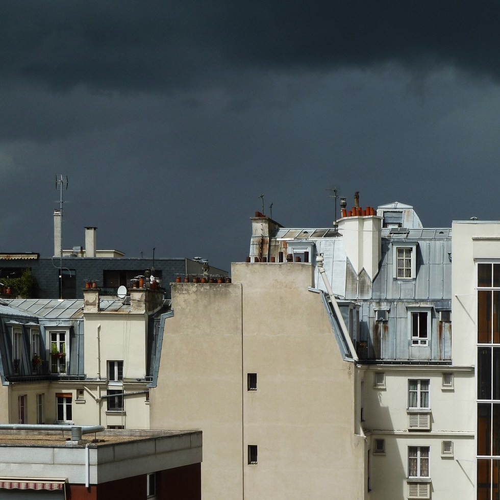 orage sur Paris