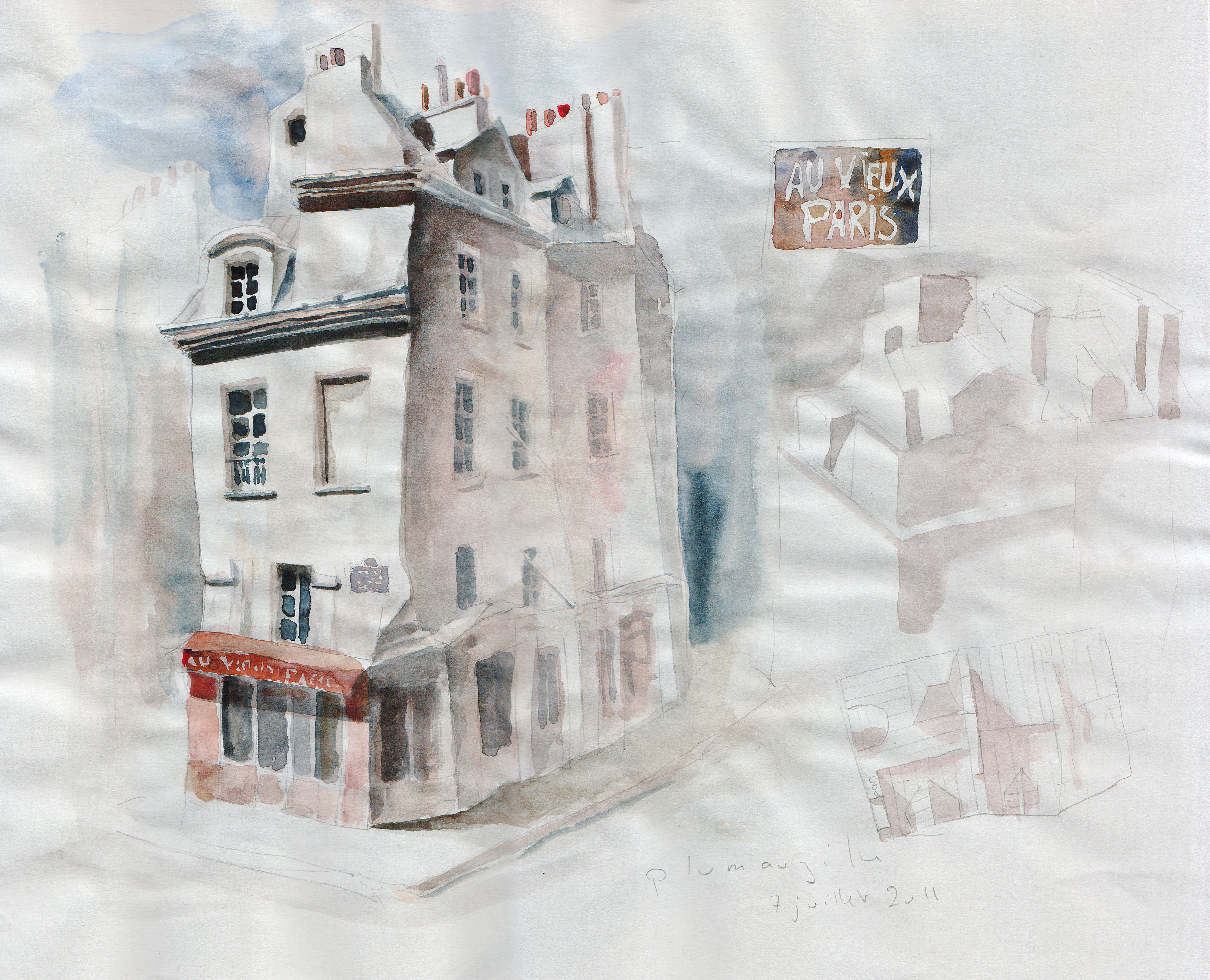 Vieux Paris d'après Eugène Atget