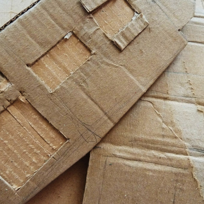 Textures du carton