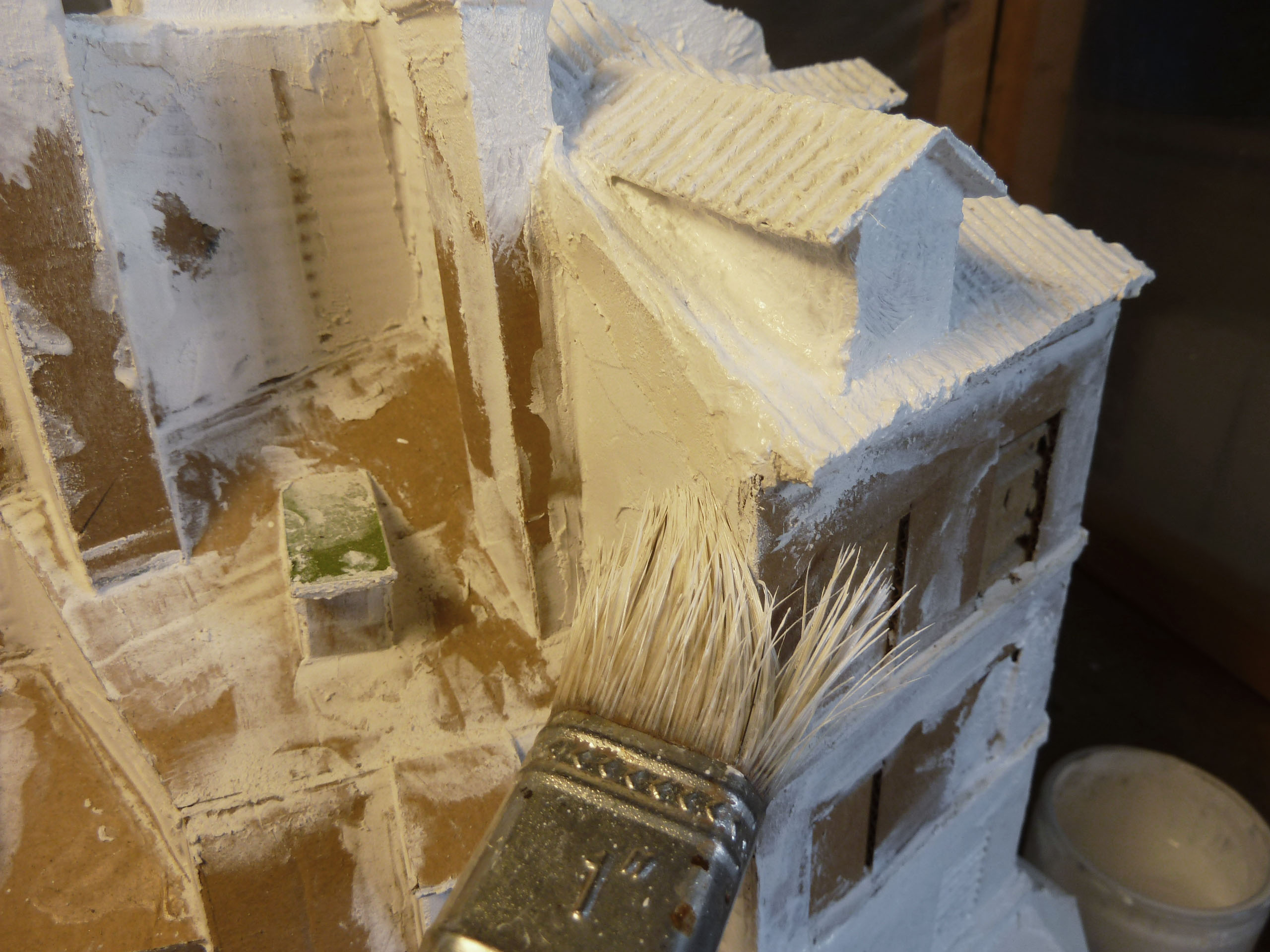 gesso sur le modèle "Rue Galande"