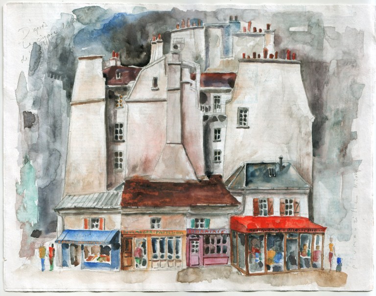 Place des Arts, façade