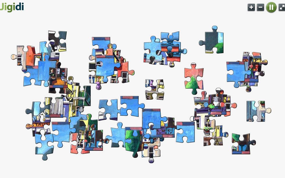 Capture d'écran Jigidi Puzzle