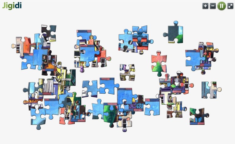 Capture d'écran Jigidi Puzzle