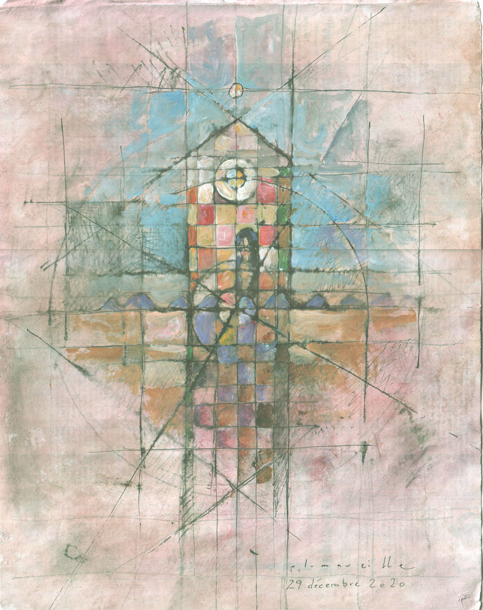 Le Case Felici, peintures 2021 © Jean-Marc Plumauzille