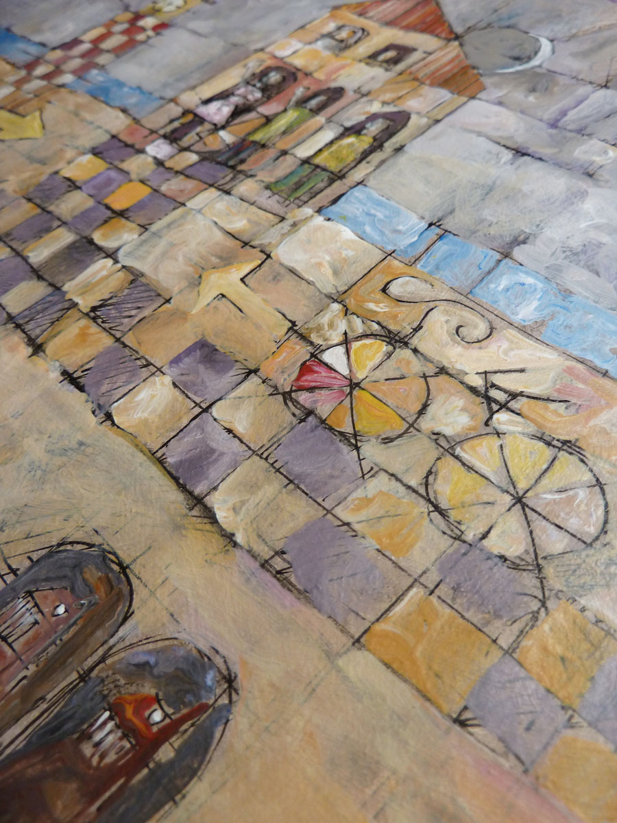 Le Case Felice, peintures 2021 © Jean-Marc Plumauzille